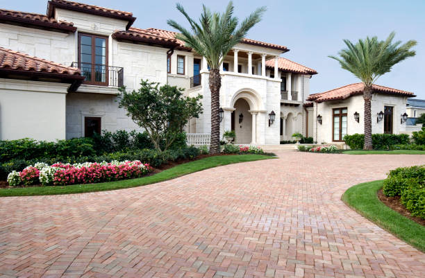 Cobblestone Driveway Pavers in Waukomis, OK